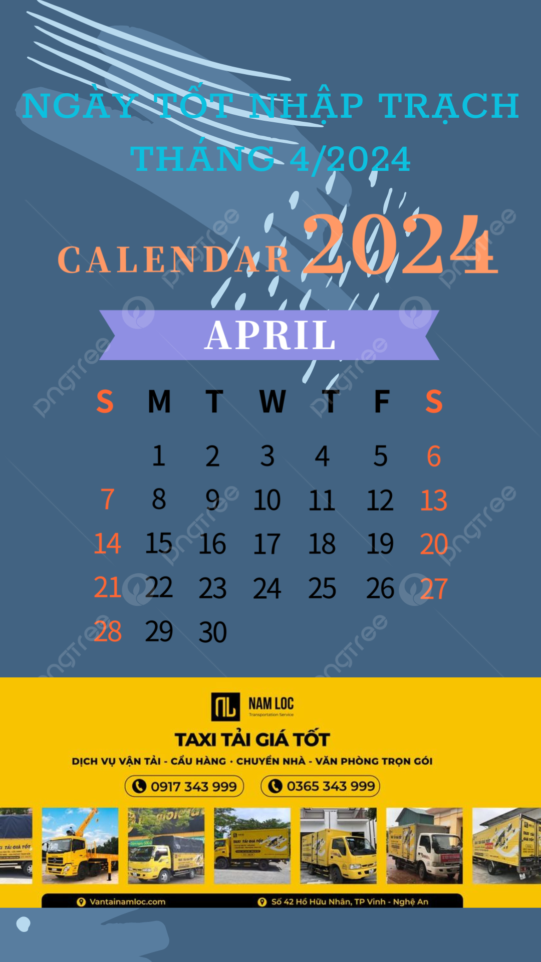 Xem ngày tốt nhập trạch tháng 4 năm 2024